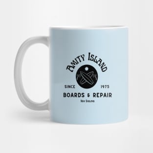 Jaws Amity Island Boards Mug